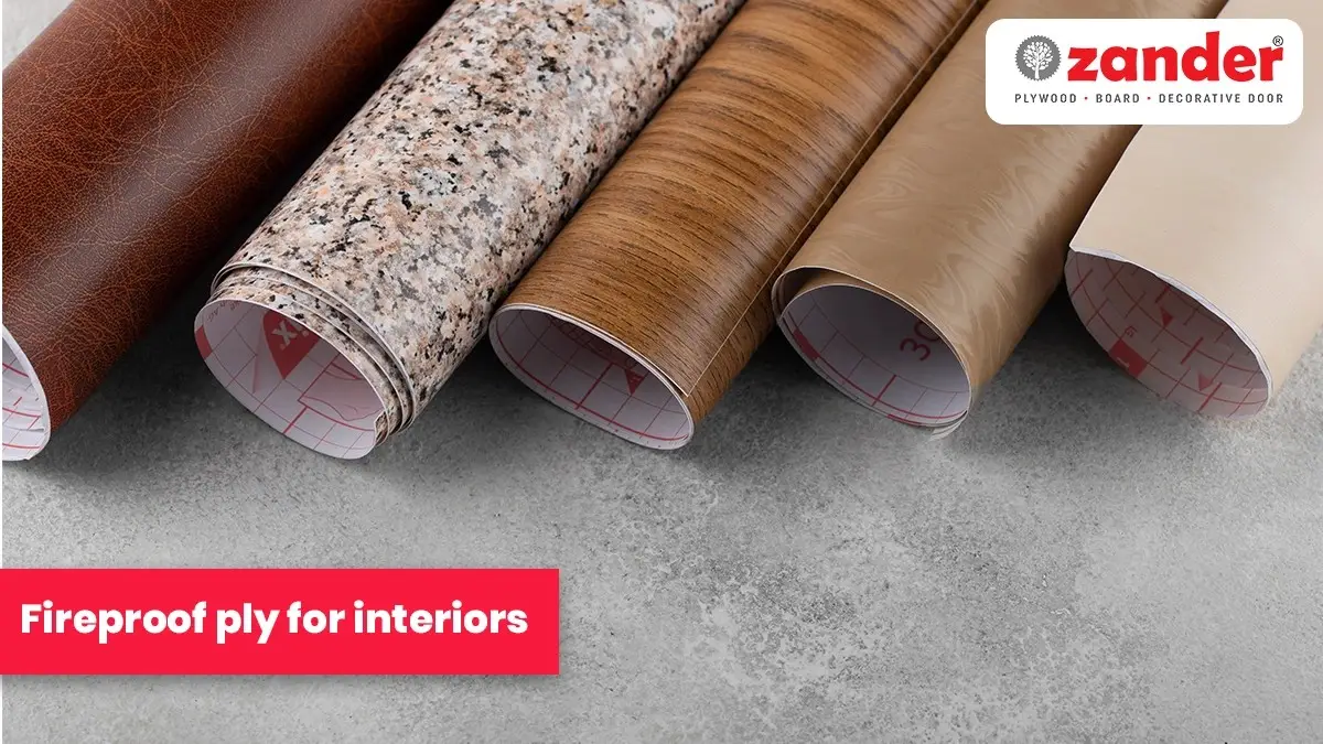 Best Fireproof Ply for Interiors in Kolkata, West Bengal - Zander Ply