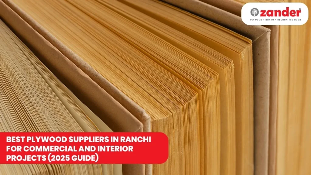 Best Plywood Supplier in Ranchi for Commercial and Interior Projects (2025 Guide)