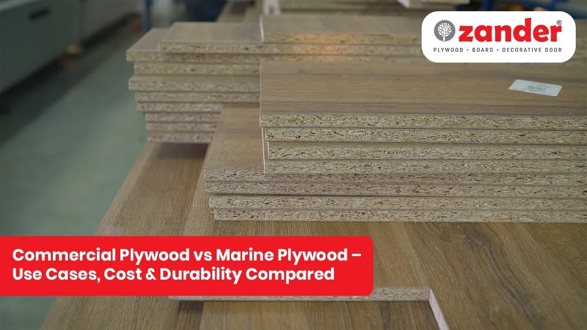 Commercial Plywood vs Marine Plywood: Which One Is Best for Wet Areas, Cost & Durability?