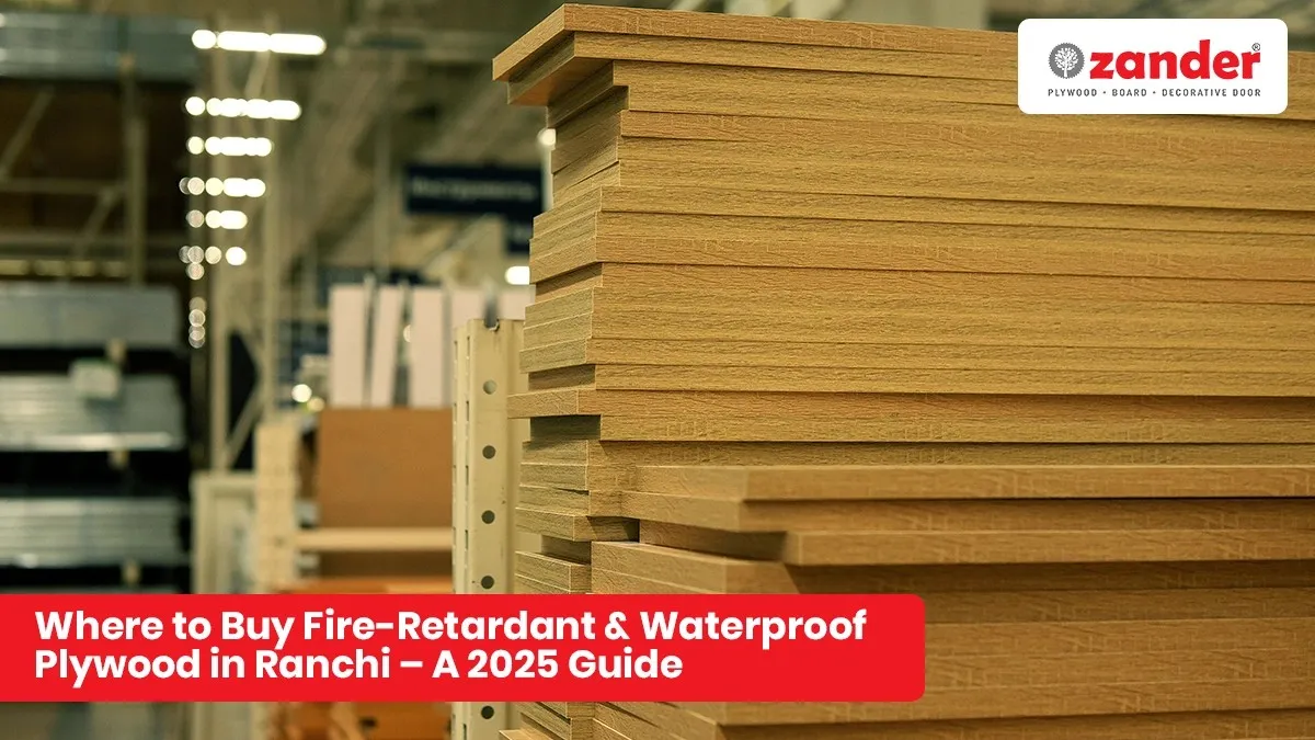 Where to Buy Fire-Retardant & Waterproof Plywood in Ranchi – A 2025 Guide