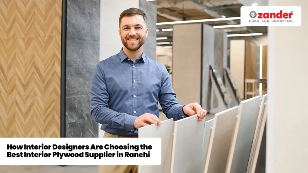 How Interior Designers Are Choosing the Best Interior Plywood Supplier in Ranchi – Zander Plywood