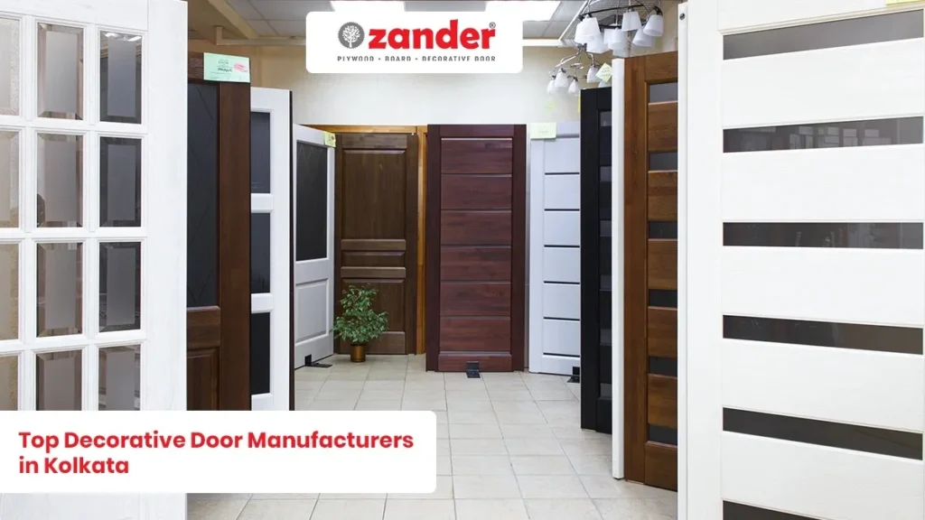 Top Decorative Door Manufacturer in Kolkata | Bulk Supply Across West Bengal - Zander Door