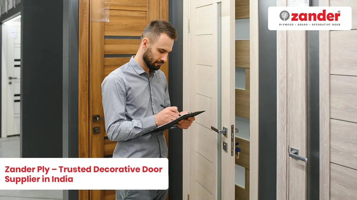 Zander Door – Trusted Decorative Door Supplier for Builders & Dealers in India