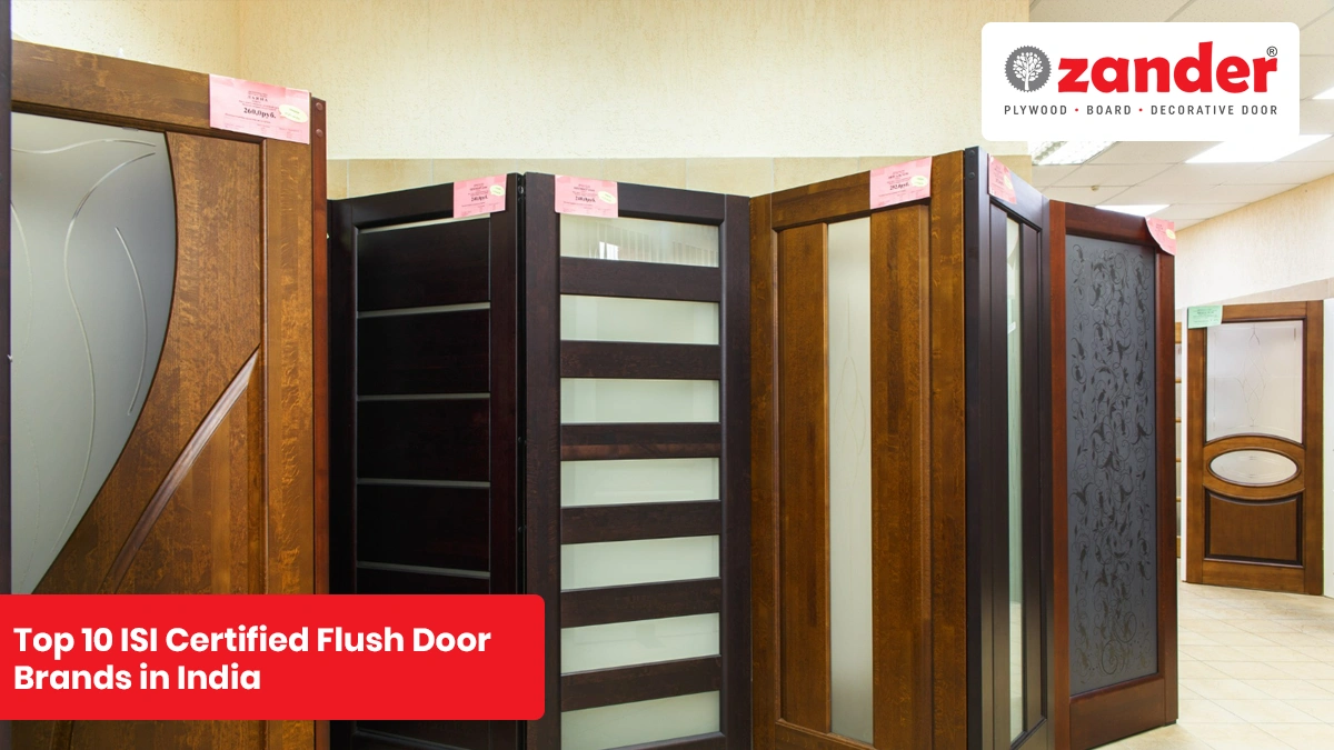 Top 10 ISI Certified Flush Door Brands in India (2025 Update) - Zander Ply | Zander Door | Best Flushh Door company in India