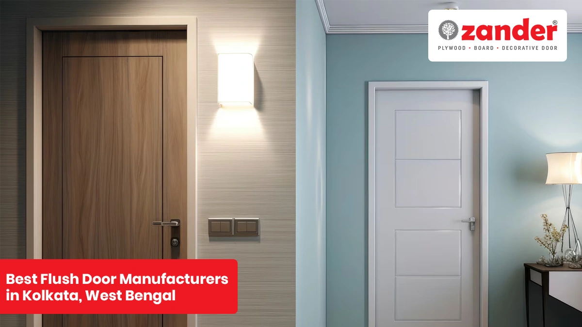 Best Flush Door Manufacturers in Kolkata, West Bengal – Quality, Price & Supplier Guide 2025 - Zanderply (Zander Door)
