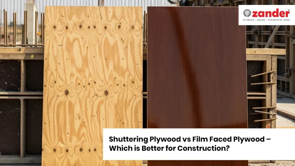 Shuttering Plywood vs Film Faced Plywood – Which One is Better for Construction? - Zander Ply