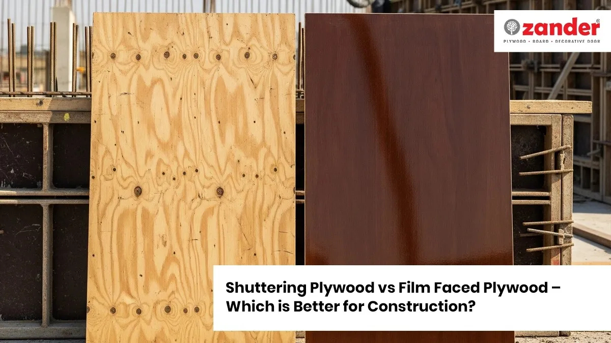 Shuttering Plywood vs Film Faced Plywood – Which One is Better for Construction? - Zander Ply